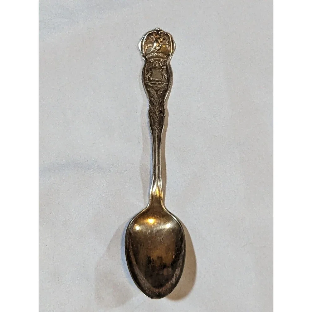 Michigan Souvenir Spoon William Rogers & Son